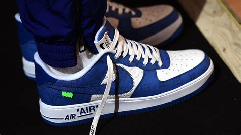 blue lv air force|virgil white air force 1 low.